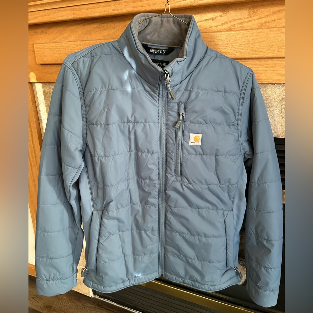 Blue Carhartt Lightweight Puffer Jacket (M)